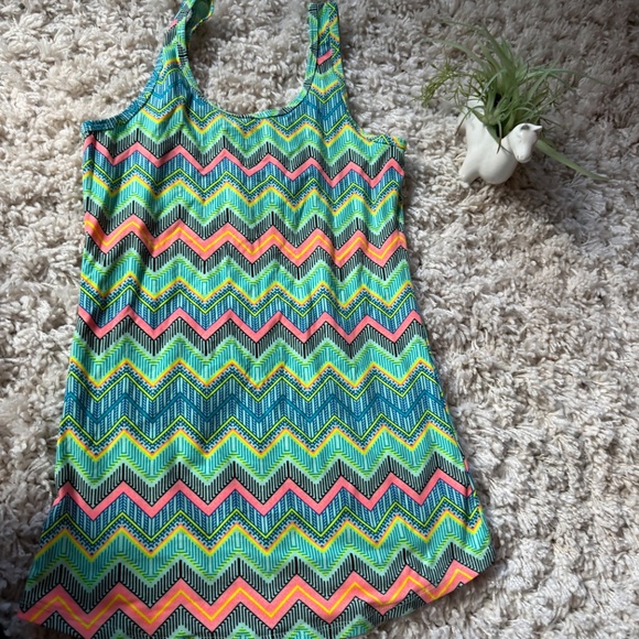 Bright chevron No Boundaries Colorful Chevron super soft women’s hippie tribal c - Picture 2 of 6
